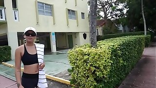 I Met An Asian Girl In front Park in Miami Beach, Busted A Nut In Her Ass Hole! Asians Are Made To Be Fuck Toys