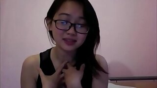 Cute and sexy Asian teen, Harriet Sugarcookie