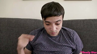 Stepbrother Says, My penis has a mind of its own!