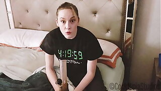 Stupid Loser Stoner Step Sister Trades Sex For Weed Preview