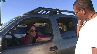 Redhead fucks a BBC
