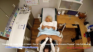 Alexandria Jane’s Gyno Exam From Doctor From Tampa On Hidden Camera